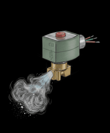 LN2 solenoid valve